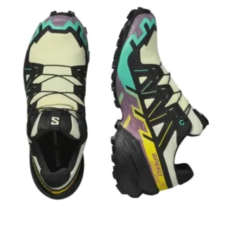 SALOMON SPEEDCROSS 6 Gore-Tex “Διαφανές Κίτρινο Μαύρο”