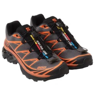 Salomon x ATMOS XT-6 “Μαύρο Κόκκινο Πορτοκαλί”