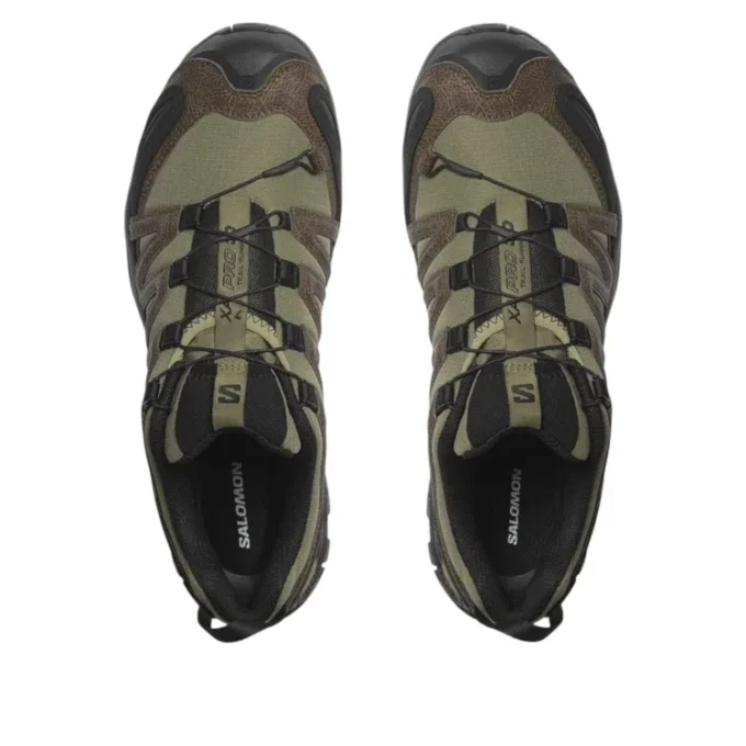 Salomon XA PRO 3D Distressed Leather “Dark Earth Black”
