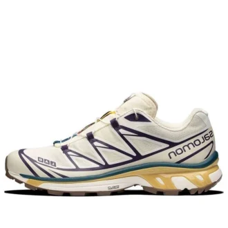 Salomon XT-6 “Μπεζ Μωβ Κίτρινο”