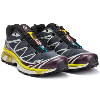 Salomon XT-6 Trail «Μαύρο Μωβ Κίτρινο»